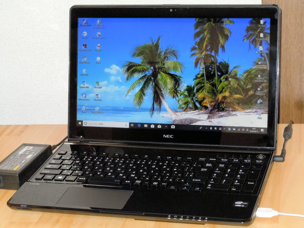 超激得，限定SALE 超速 タッチパネル液晶 Core i7-4702MQ + SSD 1000GB メーカ 保証5年 / Win10 / メモリ 16GB / BD / Office / LS350SSB / Bluetooth4.0(15インチ～)｜売買されたオークション情報、yahooの商品情報をアーカイブ公開 - オ NEC