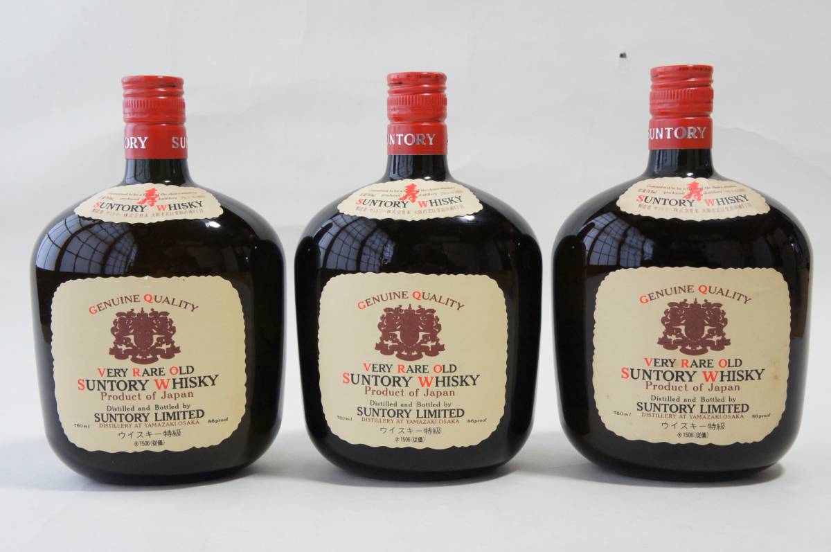 サントリー 特級 - Yahoo!オークション ウイスキー 760ml 古酒 従価 