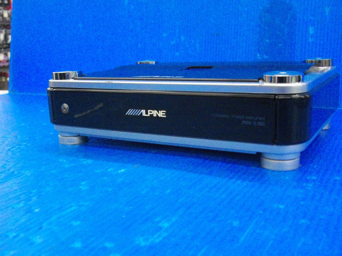 ALPINE | PDX-2.150 2chパワーアンプ パワーアンプ カー用品 150W×2ch 