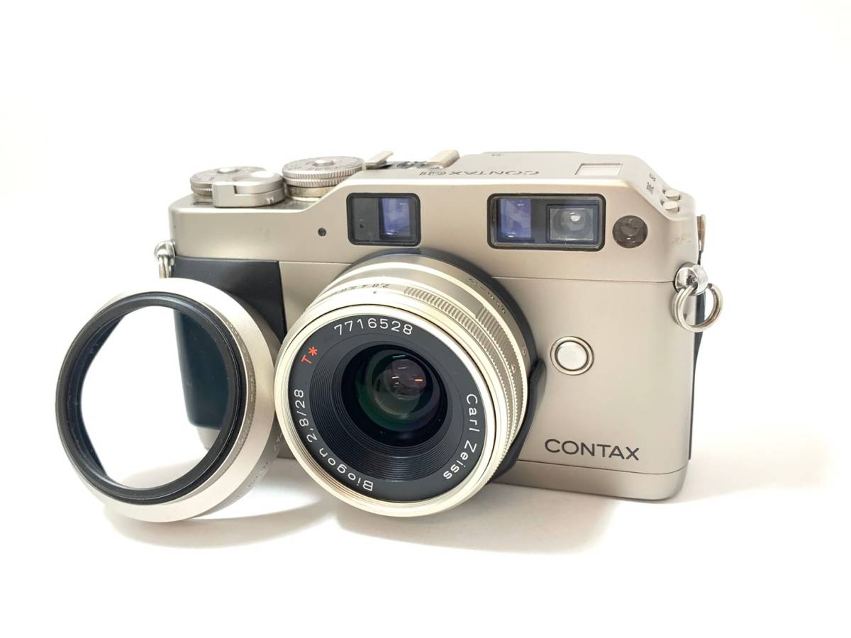 CONTAX G1 + Carl Zeiss Biogon/ビオゴン 2.8/28 T レンズ