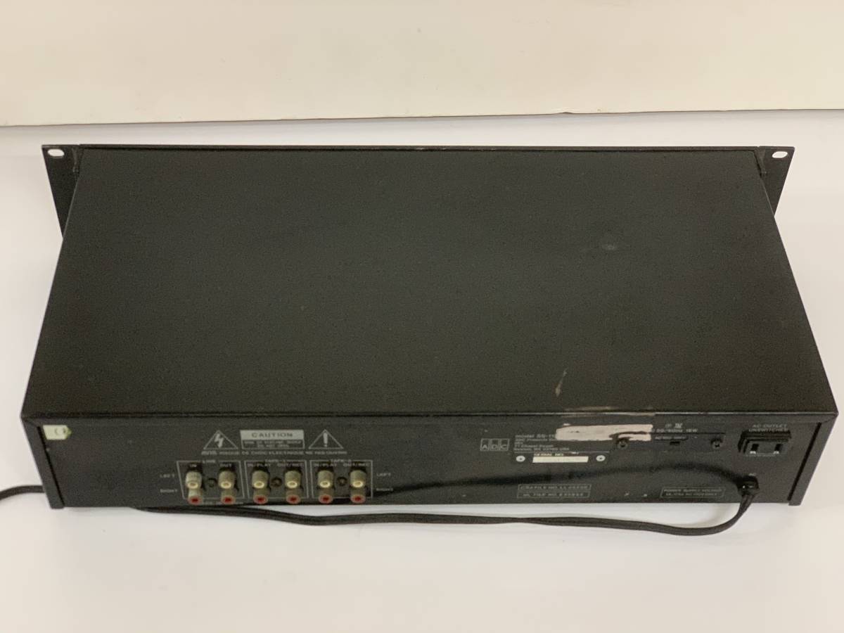 ADC グラフィックイコライザー SS-115X 通電確認OK ADCグラフィック