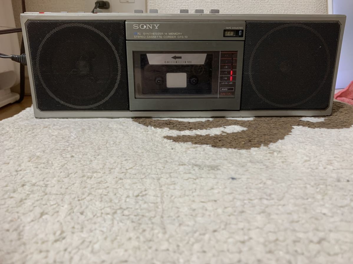 SONY CFS-10 ラジカセ ソニー - Metal365 365☆ Yahoo!オークション