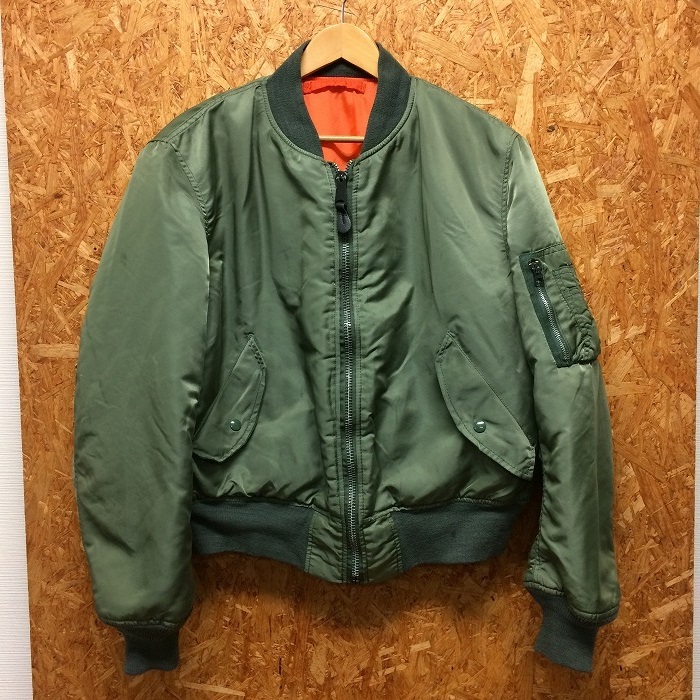中古】アルファインダストリーズ メンズ ミリタリージャケット MA-1
