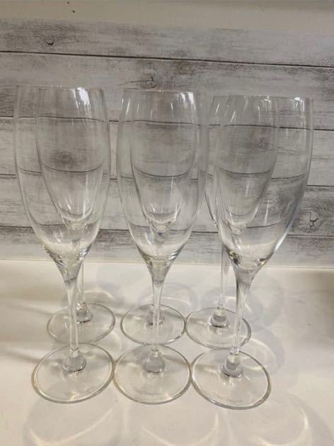 非売品　Dom Pérignon シャンパングラス 6脚セット Dom Perignon ドンペリニヨン シャンパングラス 6客セット ドンペリ