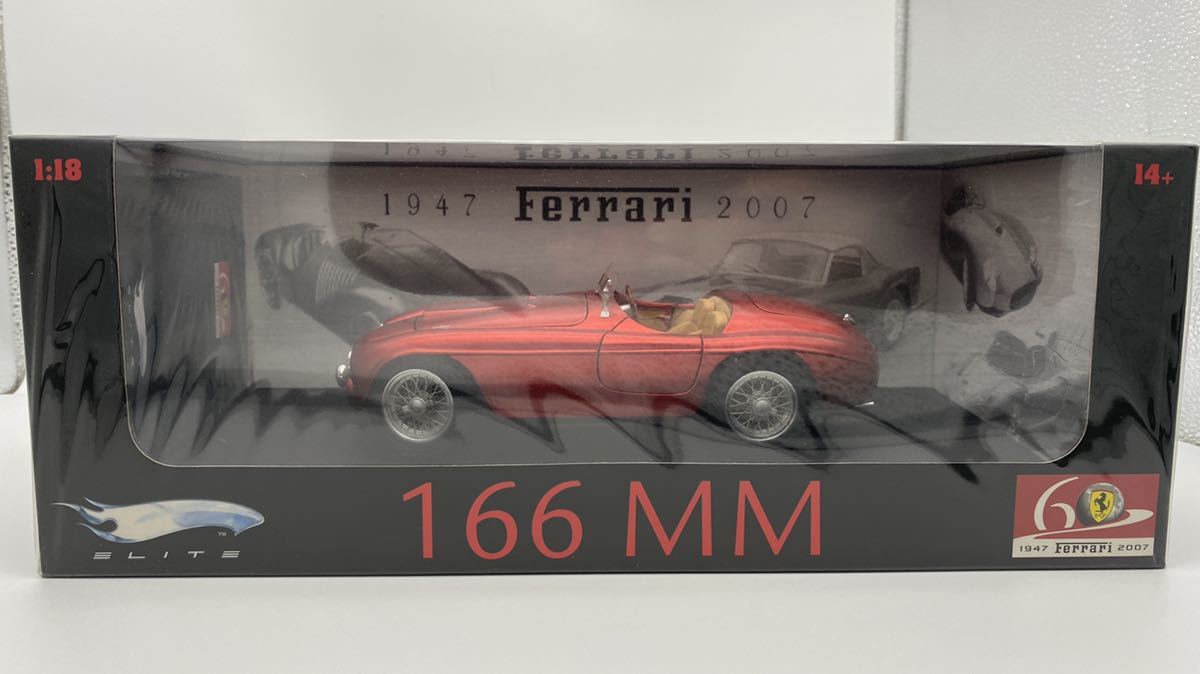 1/18 エリート フェラーリ 166 MM Limited Edition 限定