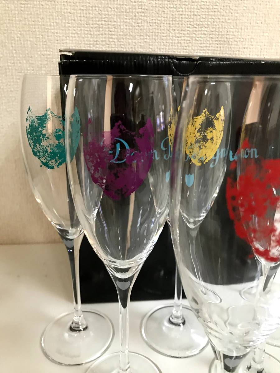 希少非売品アンディ・ウォーホル ドンペリシャンパングラス