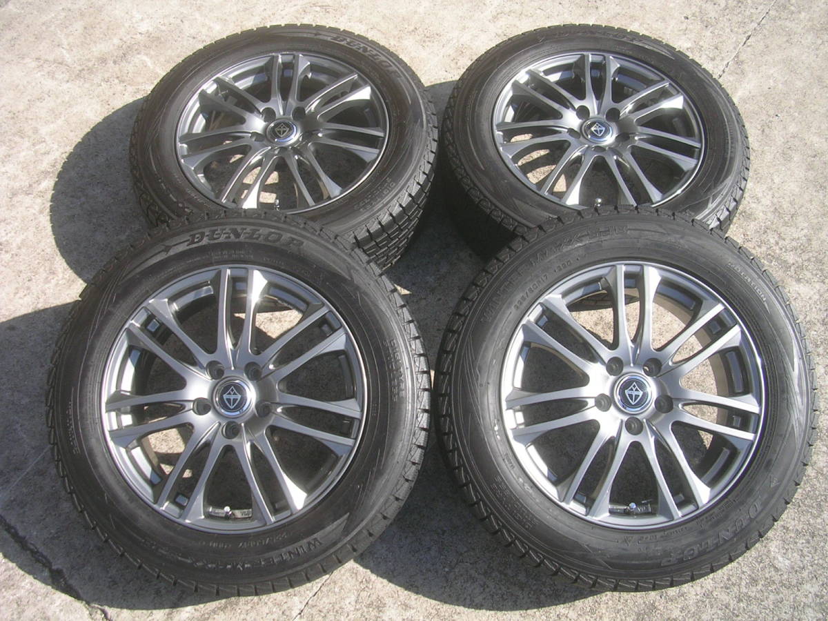 スタッドレスタイヤ ホイール4本セット 225/60R17 ブリヂストン 