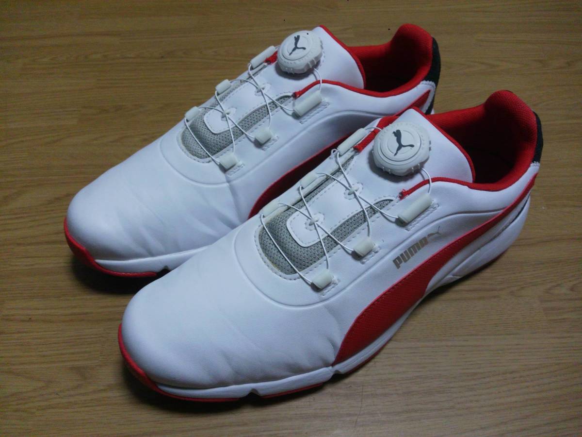  超 PUMA プーマ ゴルフシューズ Drive Fusion DISC メンズ 192226-03 26.5㎝ 83(26.5cm)｜売買されたオークション情報、yahooの商品情報をアーカイブ公開 - オークファン 26.5cm