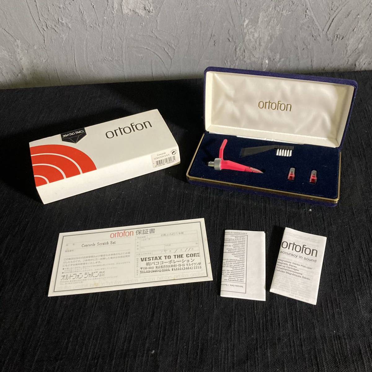 Concorde Ortofon Cartridge MKII Twin Stylus and Club DJ MkII 