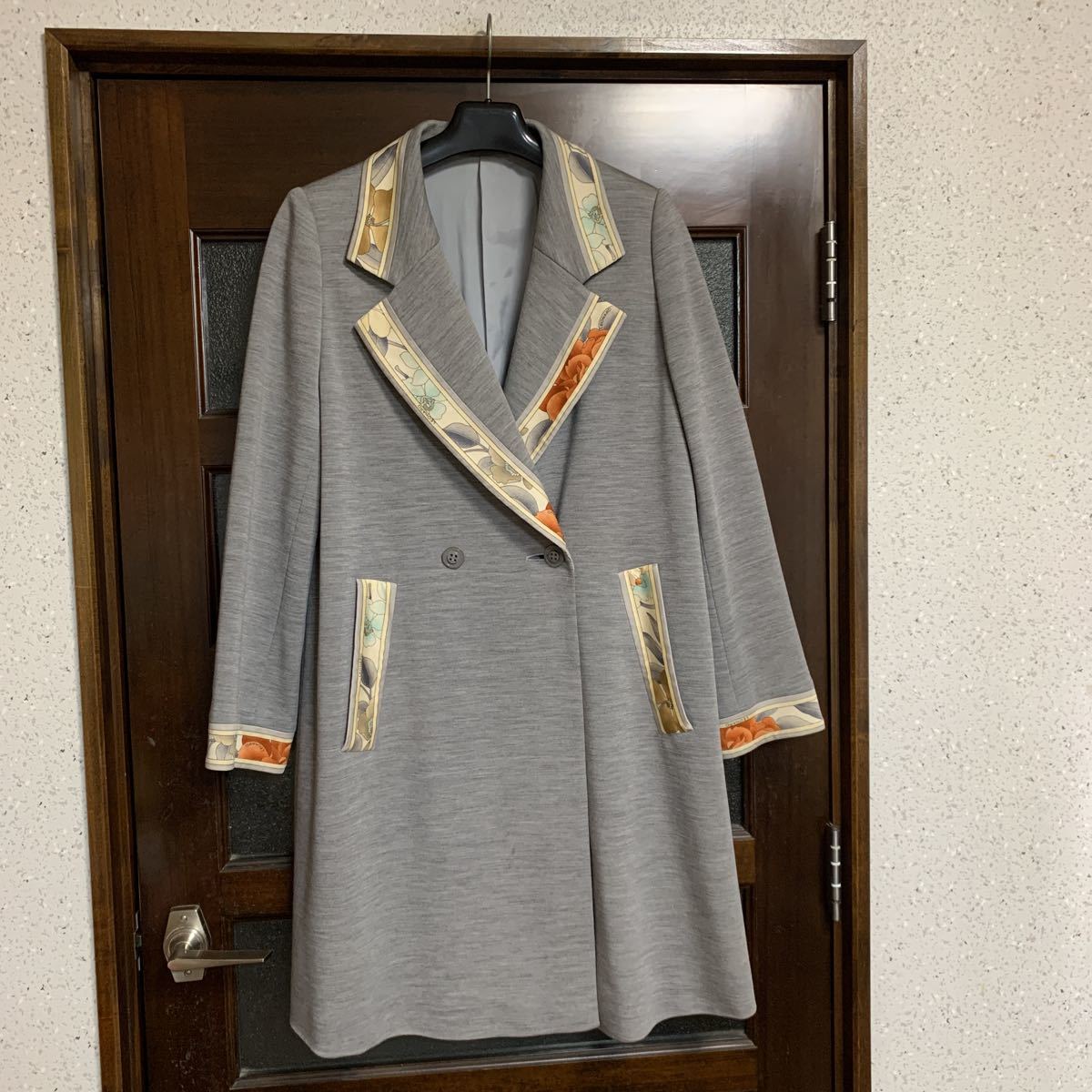 高級品》 LEONARD レオナール シルクジャケット 11号 レオナール 高級 