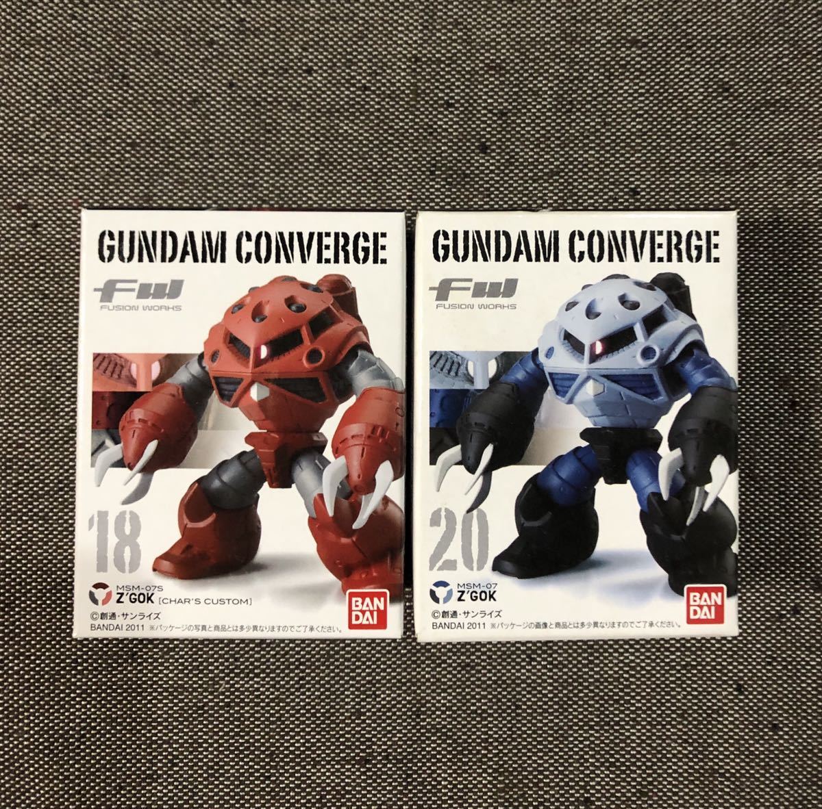 未開封 ガンダム コンバージ 3弾 18 シャア専用ズゴック 20