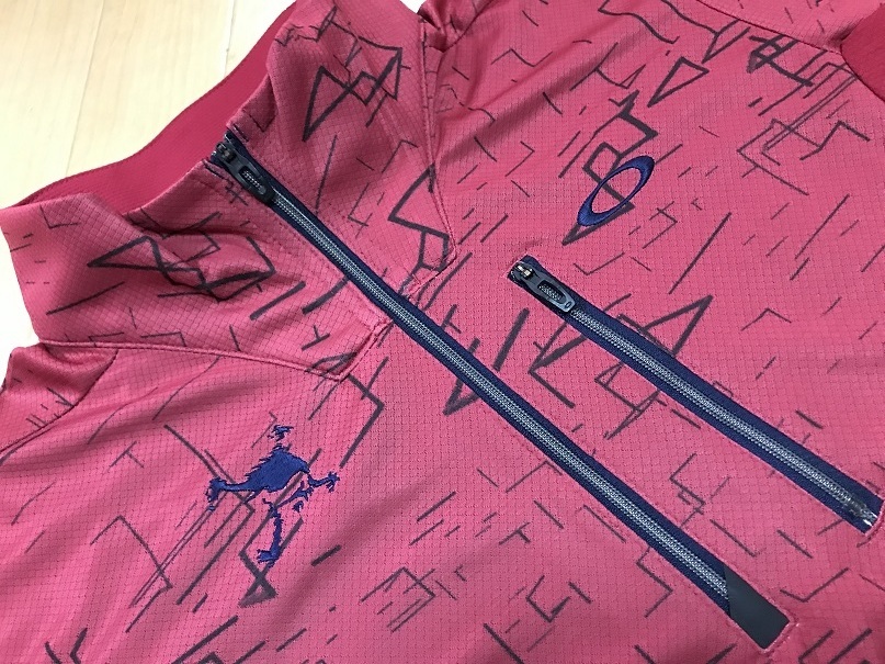 【人気セール，品質保証】 OAKLEY オークリー Skull Spatial LS Mock 総柄 LSモックシャツ 434303JP RED PRINT Ｍ(オークリー)｜売買されたオークション情報、yahooの商品情報をアーカイブ公開 - オークファン シャツ