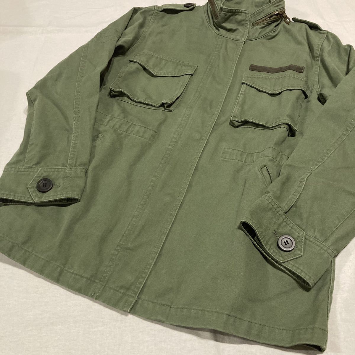 ミリタリージャケット アズールバイマウジー ジャケット ミリタリー ジャケット ブレザー 売買されたオークション情報 Yahooの商品情報をアーカイブ公開 オークファン Aucfan Com