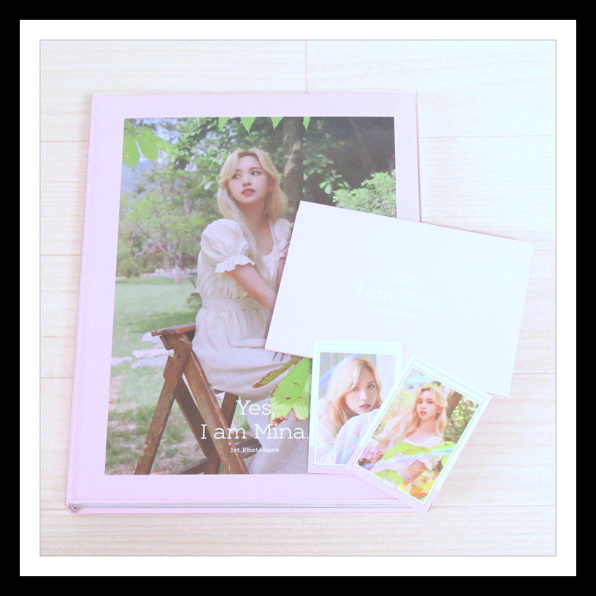 同梱可】TWICE ミナ 1st Photo Book 「yes i am mina」写真集 特典