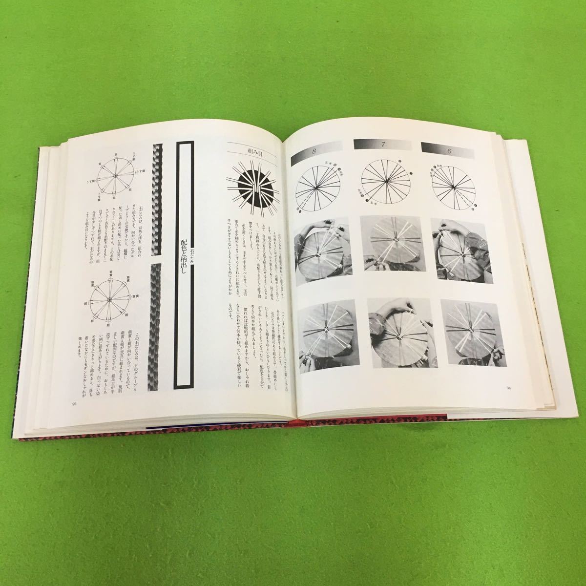 え109【工芸】組みひも 監修/廣澤徳三郎・岡村加代 主婦と生活社 昭和52