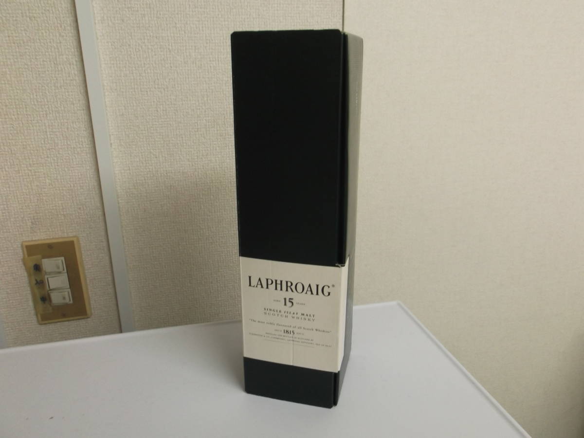 ラフロイグ 15年 LAPHROAIG Laphroaig カーディス 酒は人生の妙薬 ラフロイグ　15年　