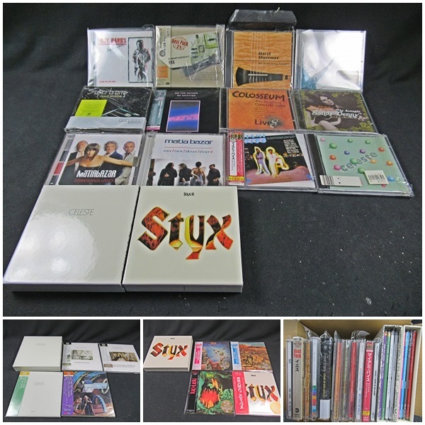 未開封新品★ 洋楽 CD アルバム まとめ売り 約100枚セット 902 ◇[I8]洋楽 CD まとめ売り YES イエス/Styx スティクスBOX/CELESTE