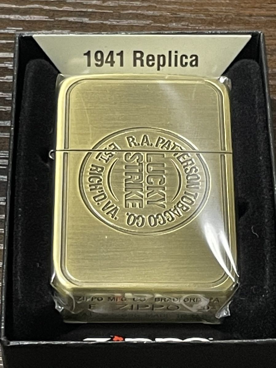zippo LUCKY STRIKE 限定数 15個 1941レプリカ ゴールド 2020年製 