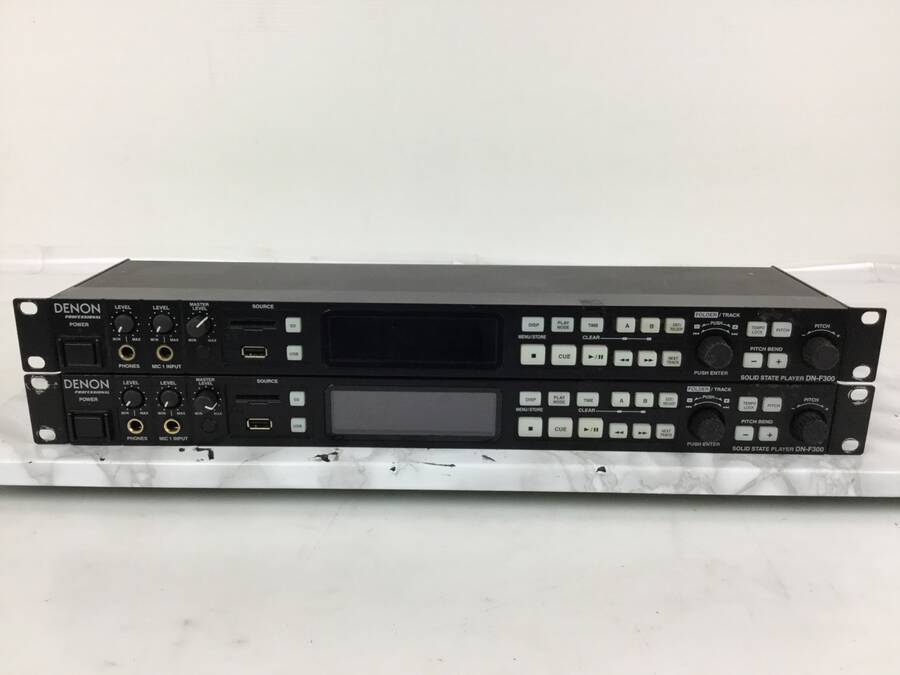DENON DN-F300 SOLID STATE PLAYER ソリッドステートプレーヤー 2台セット★現状品【TB】