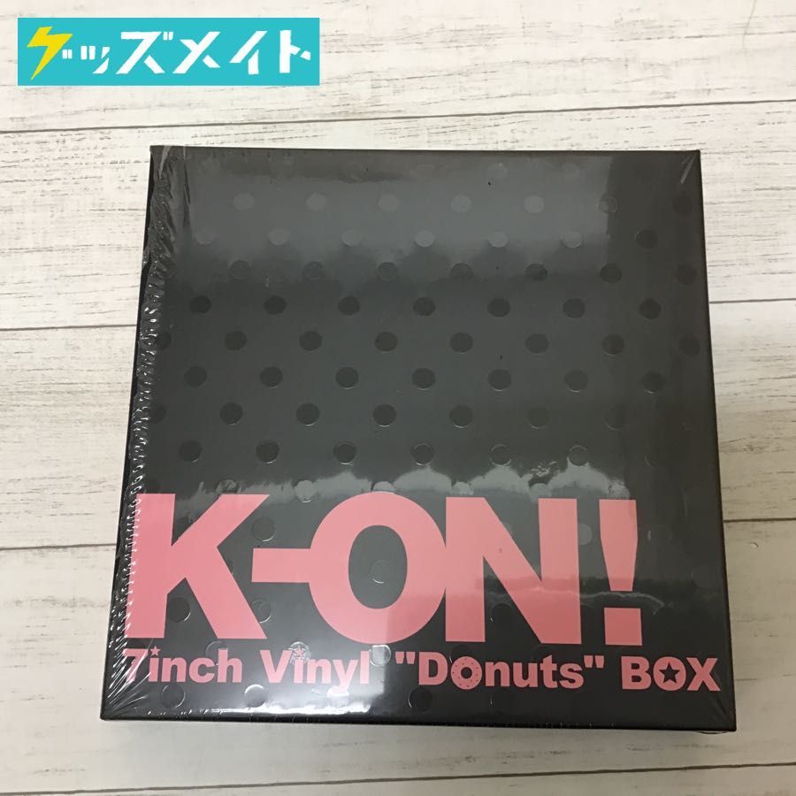 現状 レコード けいおん K-ON 7inch Vinyl Donuts BOX 完全数量 現状 レコード けいおん K-ON 7inch Vinyl Donuts BOX 完全数量