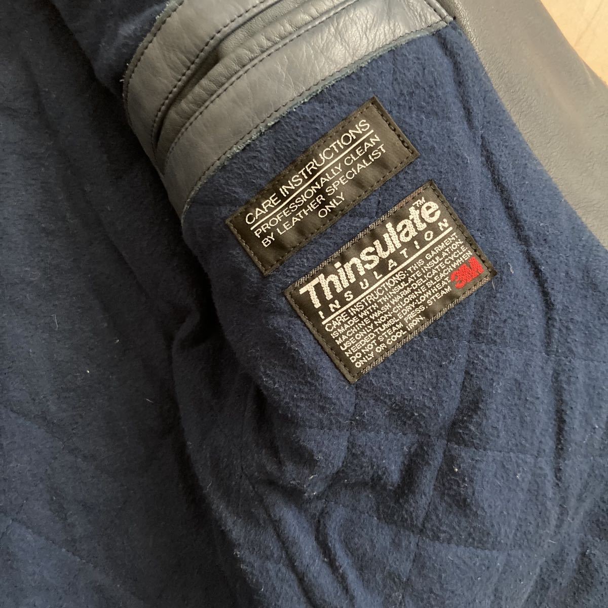 UNUSED レザー ライダース 2 NVY NAVY 紺 ネイビー 希少 UNUSED レザー ライダース 2 NVY NAVY 紺 ネイビー 希少