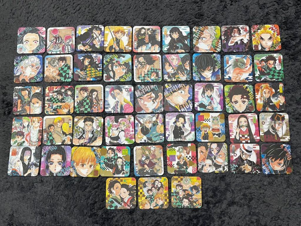 鬼滅の刃 アートコースター 全45種 ボックス封入特典3種 セット 鬼