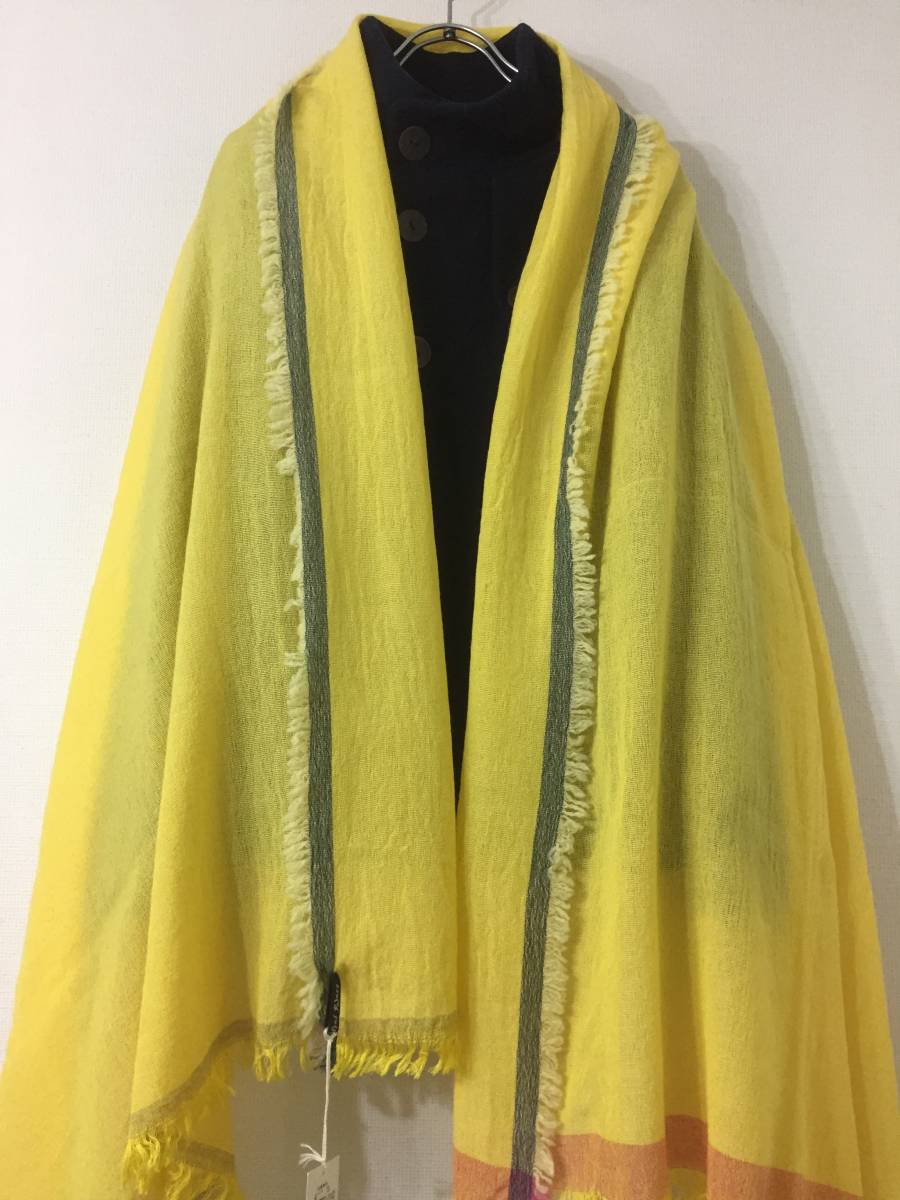 新品・未使用】 パラスパレス カシミヤ x シルク ガーゼ ストール 大判