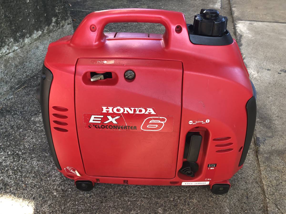 最安値，品質保証 ホンダ 発電器 EX6(発電機)｜売買されたオークション情報、yahooの商品情報をアーカイブ公開 - オークファン 発電機