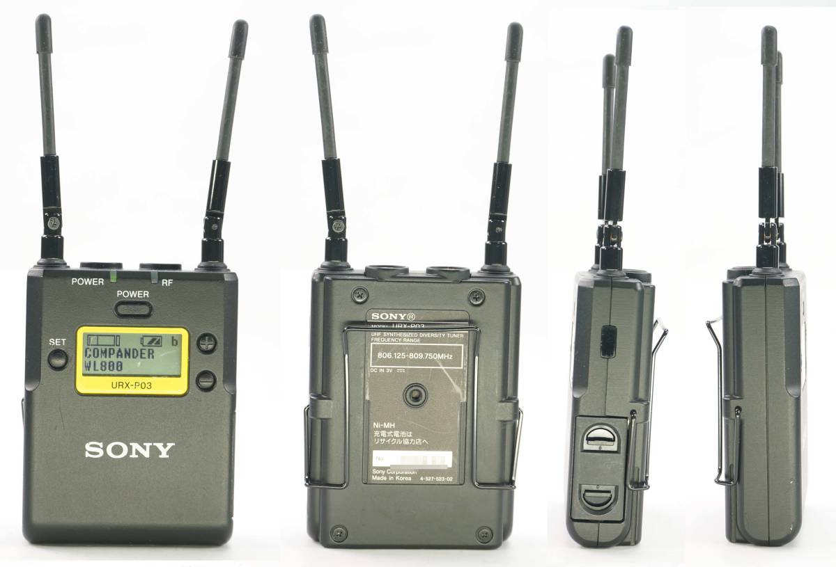 UWP-D11 SONY | ABランク [ワイヤレスマイクロホンパッケージ] 中古