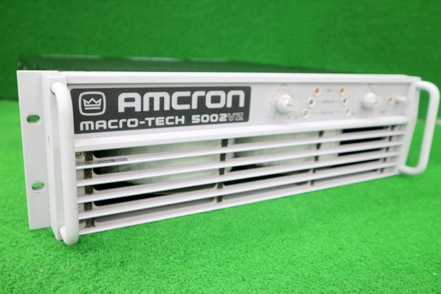△8002 CROWN パワーアンプ【AMCRON MACRO-TECH5002VZ】△ MA-5000i MA