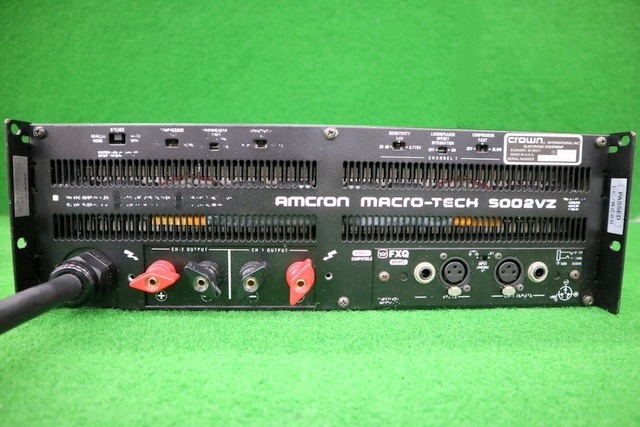 △8002 CROWN パワーアンプ【AMCRON MACRO-TECH5002VZ】△ MA-5000i MA