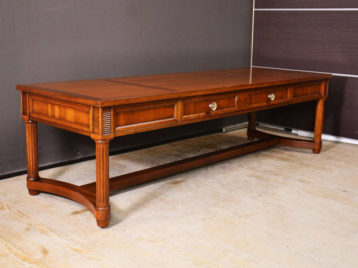 ドレクセルヘリテイジ　トライユン　ローテーブル　センターテーブル　DREXEL Drexel Heritage ドレクセル ヘリテイジ ◇【 トライユン センター