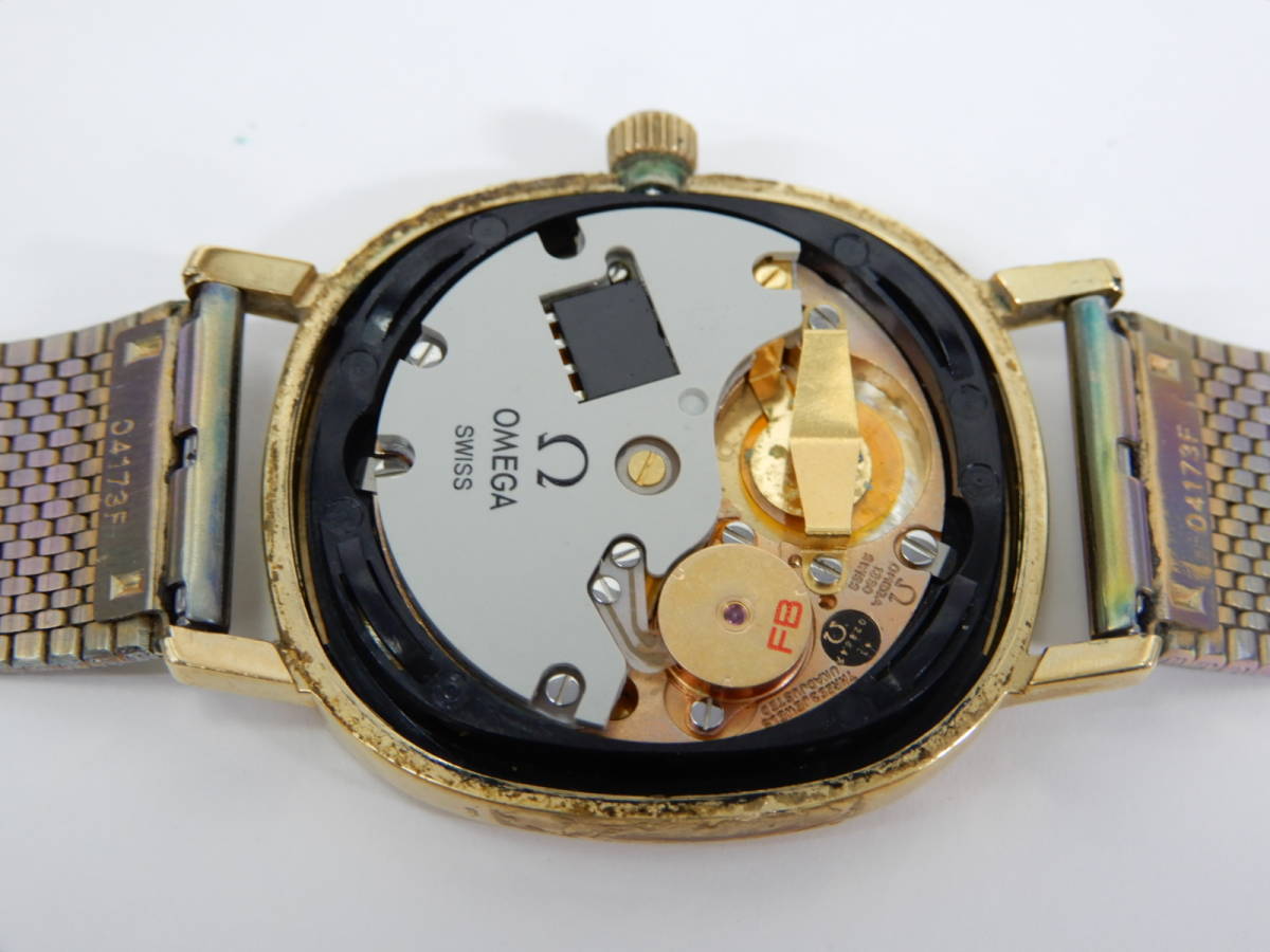 OMEGA オメガ DeVILLE クォーツ 腕時計 非稼働品 オメガ OMEGA デビル 