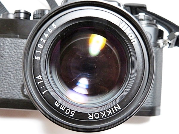Nikon Fe フィルムカメラ　レンズセット　50mm 1:1.4 美品】Nikon ニコン FE フィルムカメラ レンズ NIKKOR 50mm 1:1.4