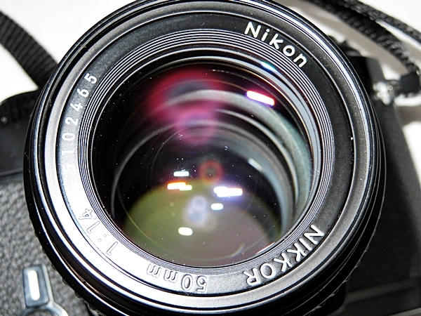 美品】Nikon ニコン FE フィルムカメラ レンズ NIKKOR 50mm 1:1.4