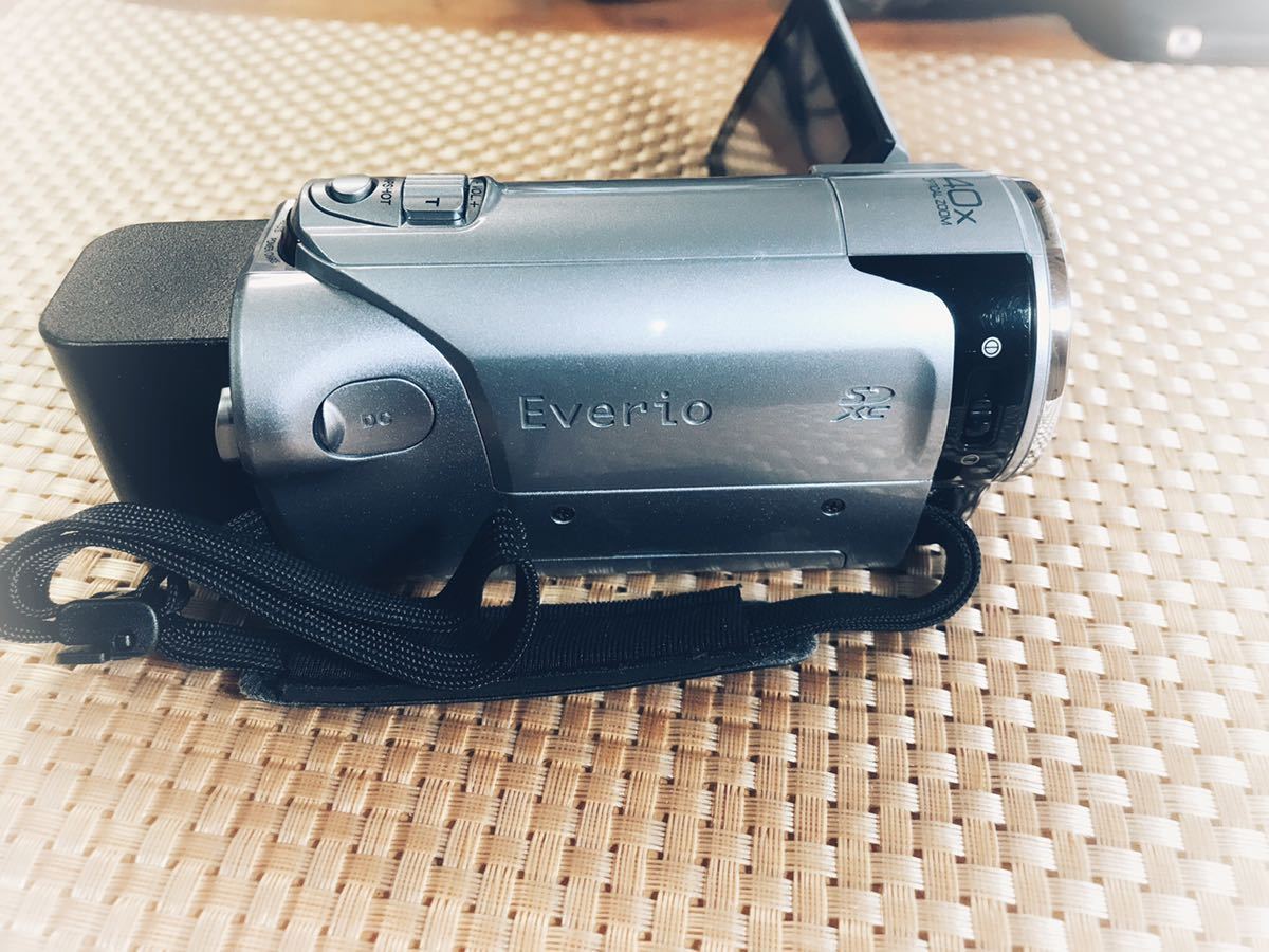 完品 JVC Everio GZ-HM450 バッテリー2個付 ビデオカメラ バッテリー2個付、Victor 日本ビクター JVC Everio GZ-HM450-S