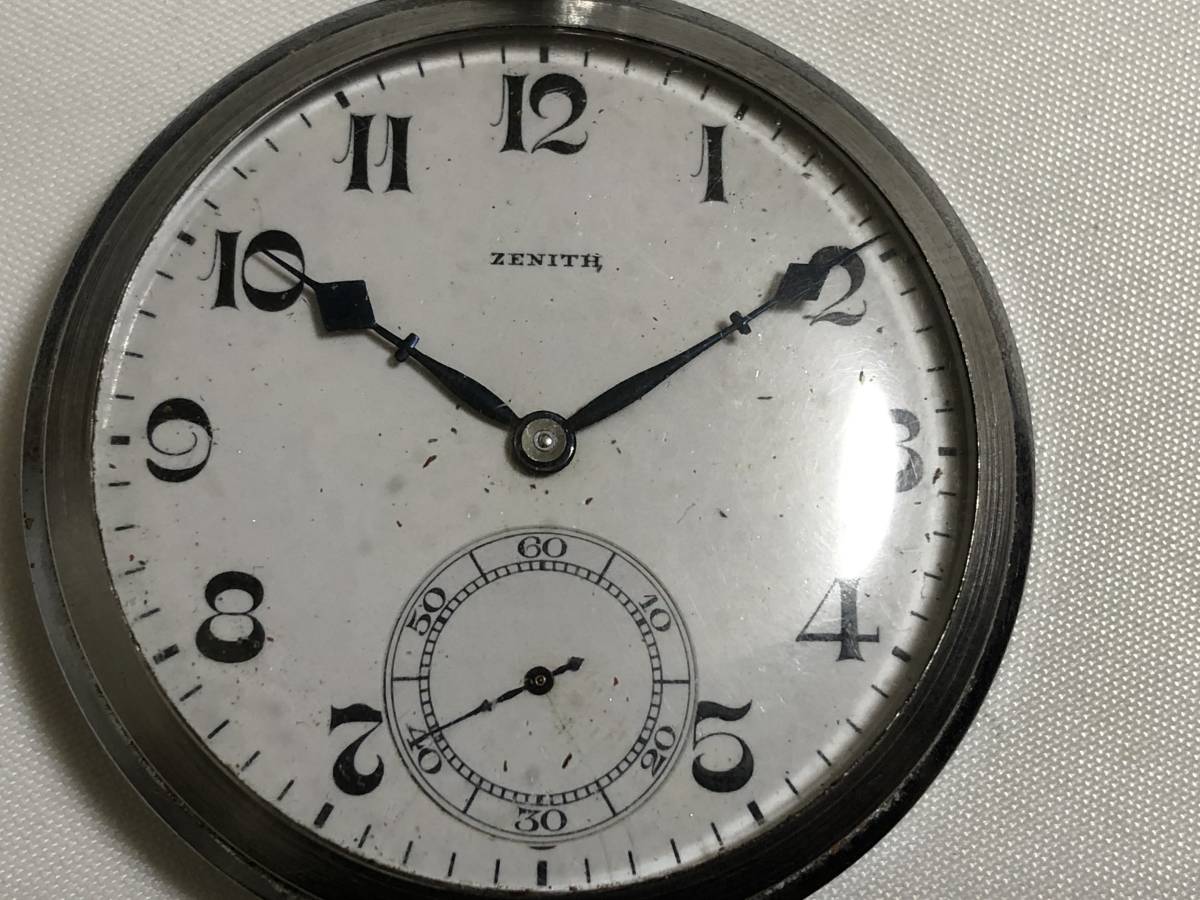 ゼニス ZENITH スモールセコンド 手巻き 懐中時計 スモセコ - #4051 