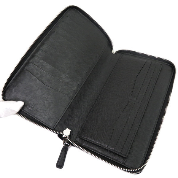 極美品 ダンヒル ロゴ レザー トラベルコンパニオン オーガナイザー 多