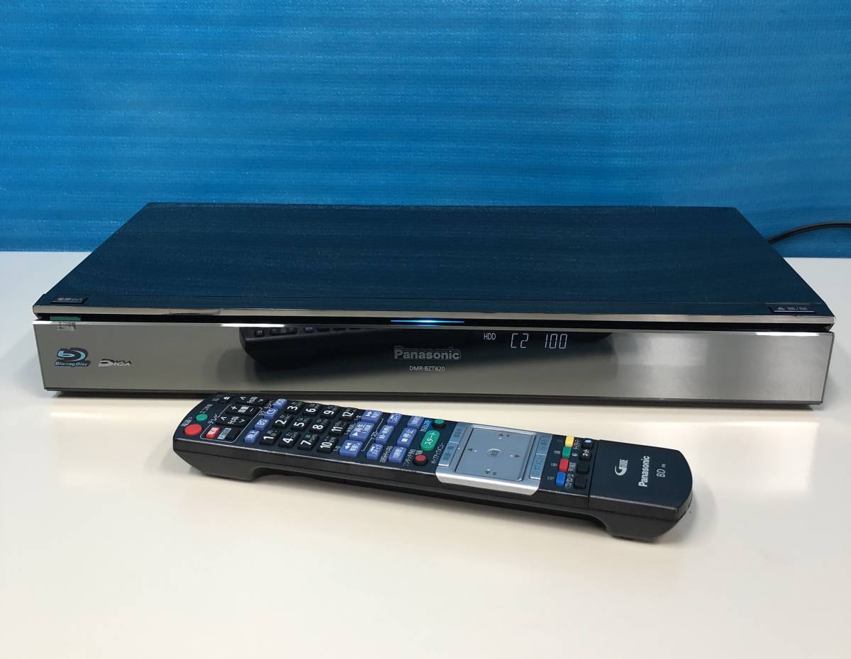 Panasonic パナソニック ブルーレイディスクレコーダー リモコン付 Blu