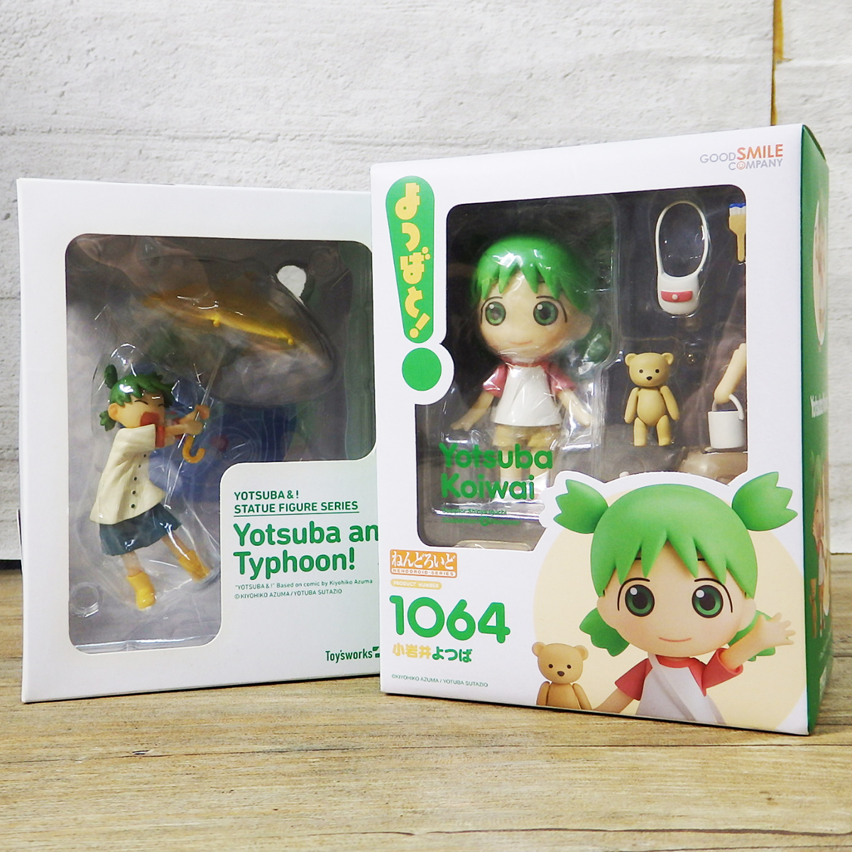 安い，人気 よつばと フィギュア 2体セット Yotsuba and Typhoon よつばと 台風 / ねんどろいど 1064 小岩井よつば KB(コミック、アニメ)｜売買されたオークション情報、yahooの商品情報をアーカイブ公開 - オー その他