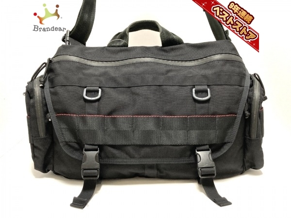 新作入荷，本物保証 ブリーフィング BRIEFING ショルダーバッグ - ナイロン 黒&times;レッド ステッチ バッグ(ナイロン)｜売買されたオークション情報、yahooの商品情報をアーカイブ公開 - オークファン ナイロン