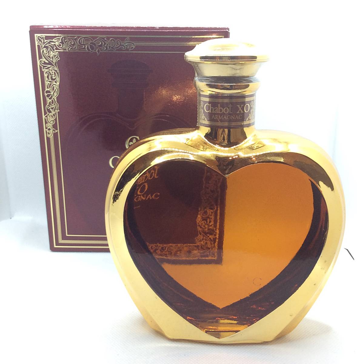 古酒】Chabot XO ARMAGNAC シャボー アルマニャック ハート 500ml 印字