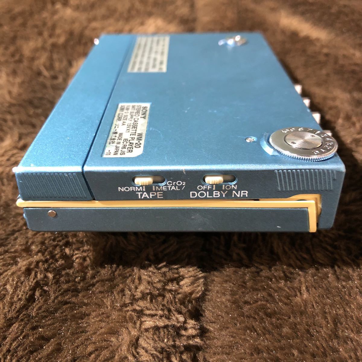 1980年製 昭和レトロ SONY ソニー WALKMAN ウォークマン WM-20