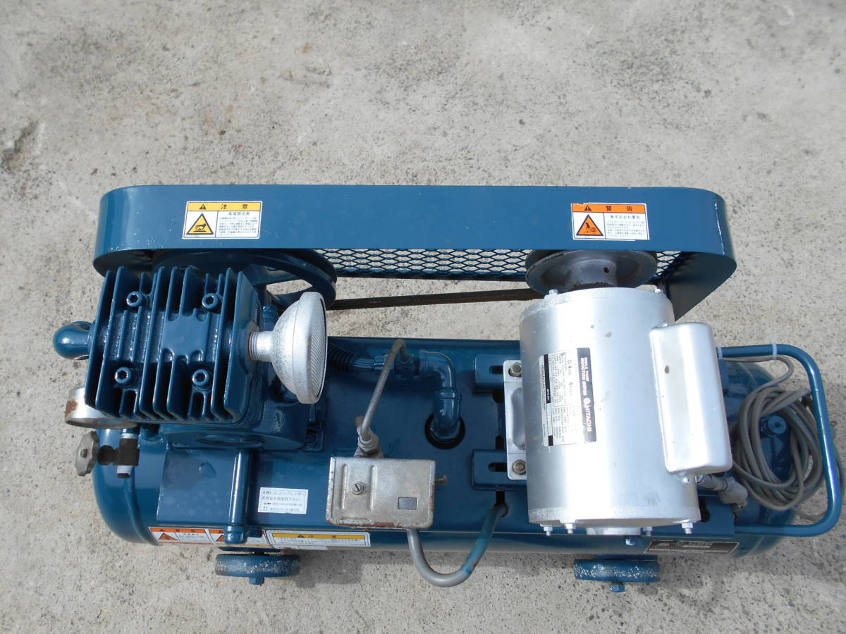 電動エアコンプレッサー fuji富士コンプレッサー FS-04 100V 0.4KW 