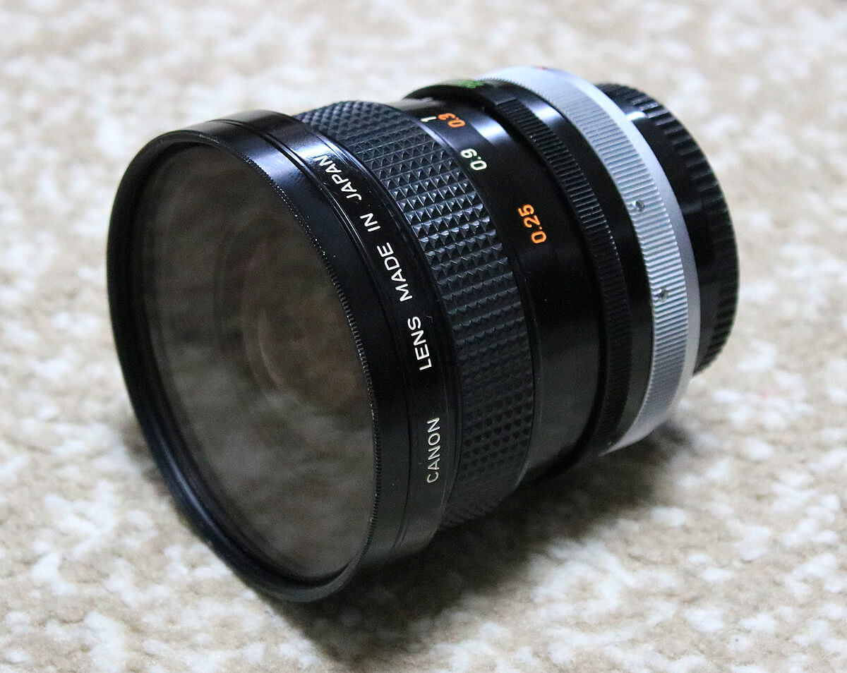 CANON LENS FD 20mm F2.8 S.S.C キャノン レンズ 広角レンズ 単焦点 MF