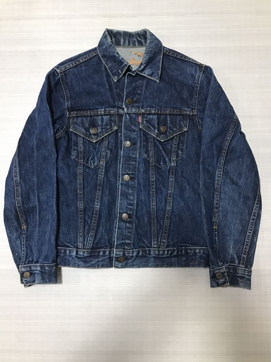 濃紺 60s ビンテージ リーバイス 70505 BIGE ビッグ イエロー 