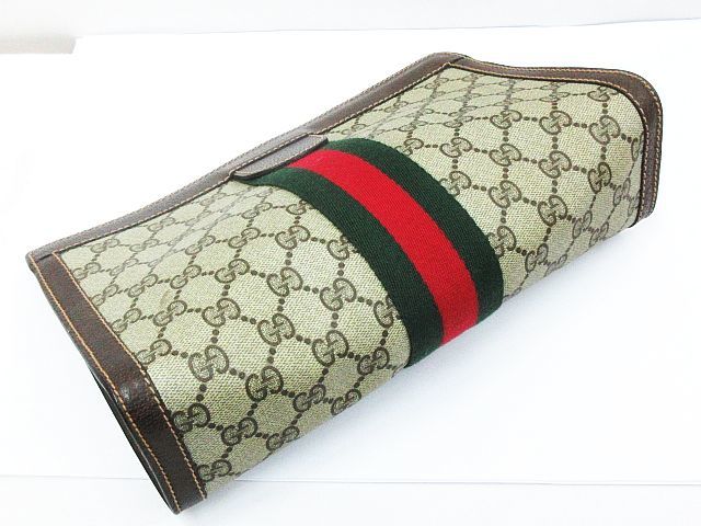 □ GUCCI グッチ 37 014 2125 オールドグッチ ヴィンテージ シェリー