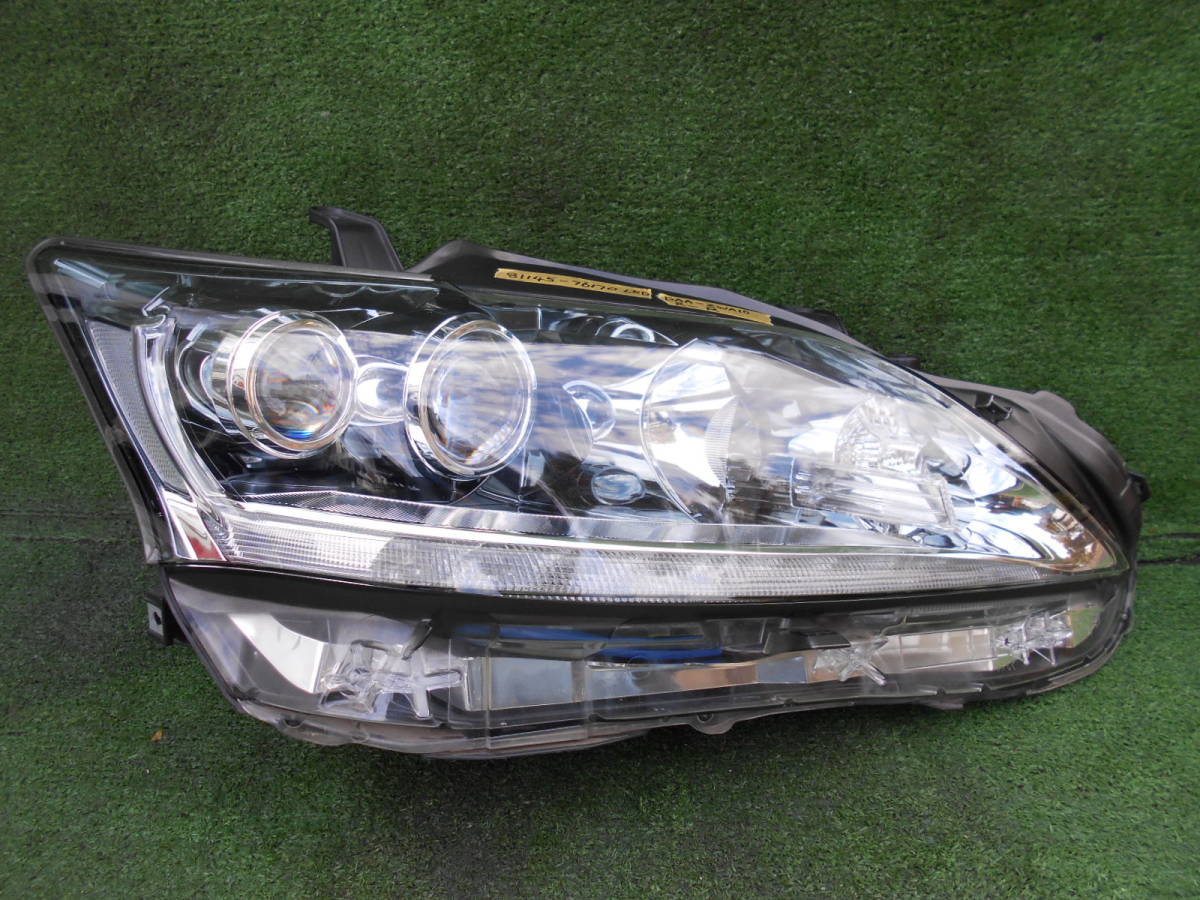 レクサス ZWA10 LED CT200h 中期 76-24 KOITO ヘッドライト 純正 右 CT