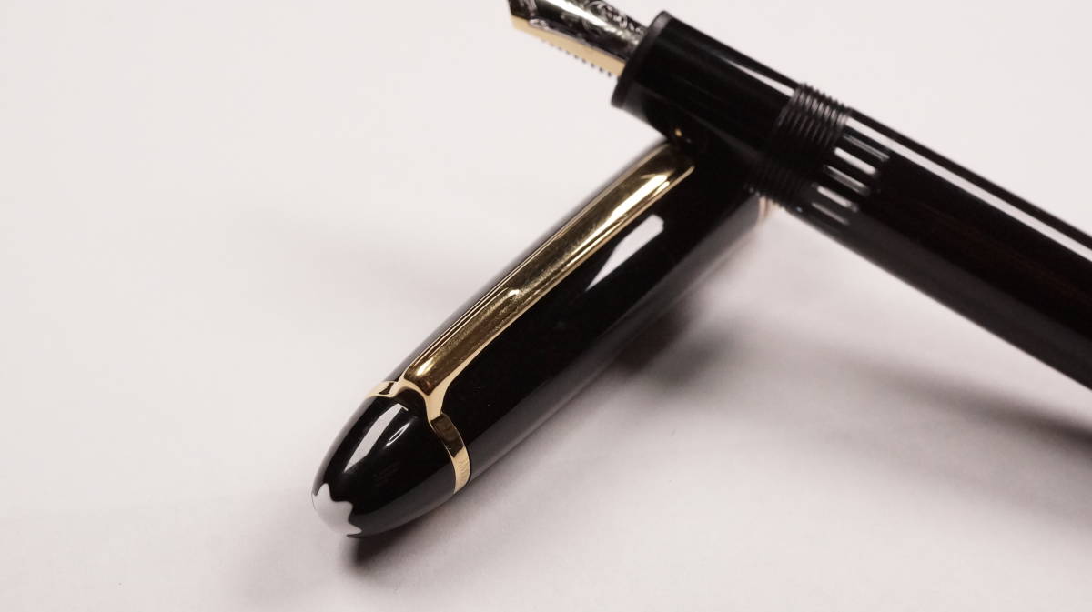 MONTBLANC マイスターシュテュック 146 万年筆 ペン先 14K 黒/金