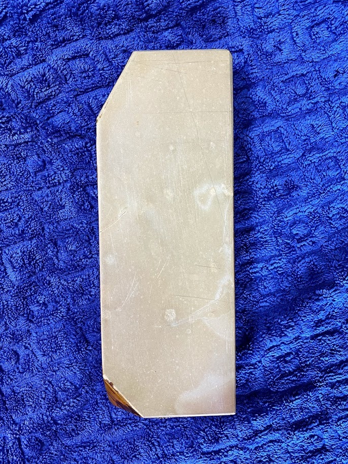 正規 品 買取 超希少なマルカ中山・卵色の戸前砥石☆一円スタート☆